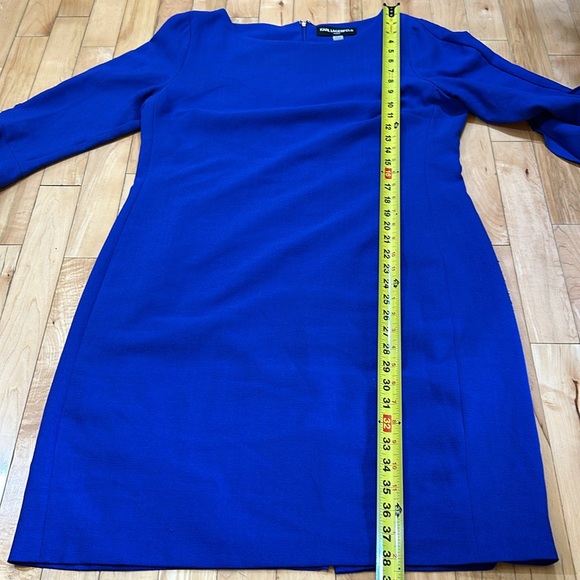 Karl Lagerfeld Blue Midi Dress - Picture 5 of 8